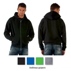 Ανδρική Ζακέτα φούτερ με κουκούλα Green Peppers ΤΙΜΗ ΜΕ ΚΕΝΤΗΜΑ
