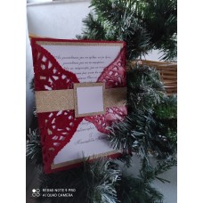 Προσκλητήριο Γάμου Χριστουγεννιάτικο